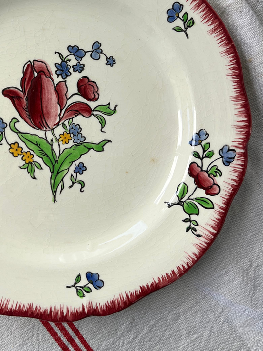 Gien Lorraine 平皿 22cm|ジアン ロレーヌ