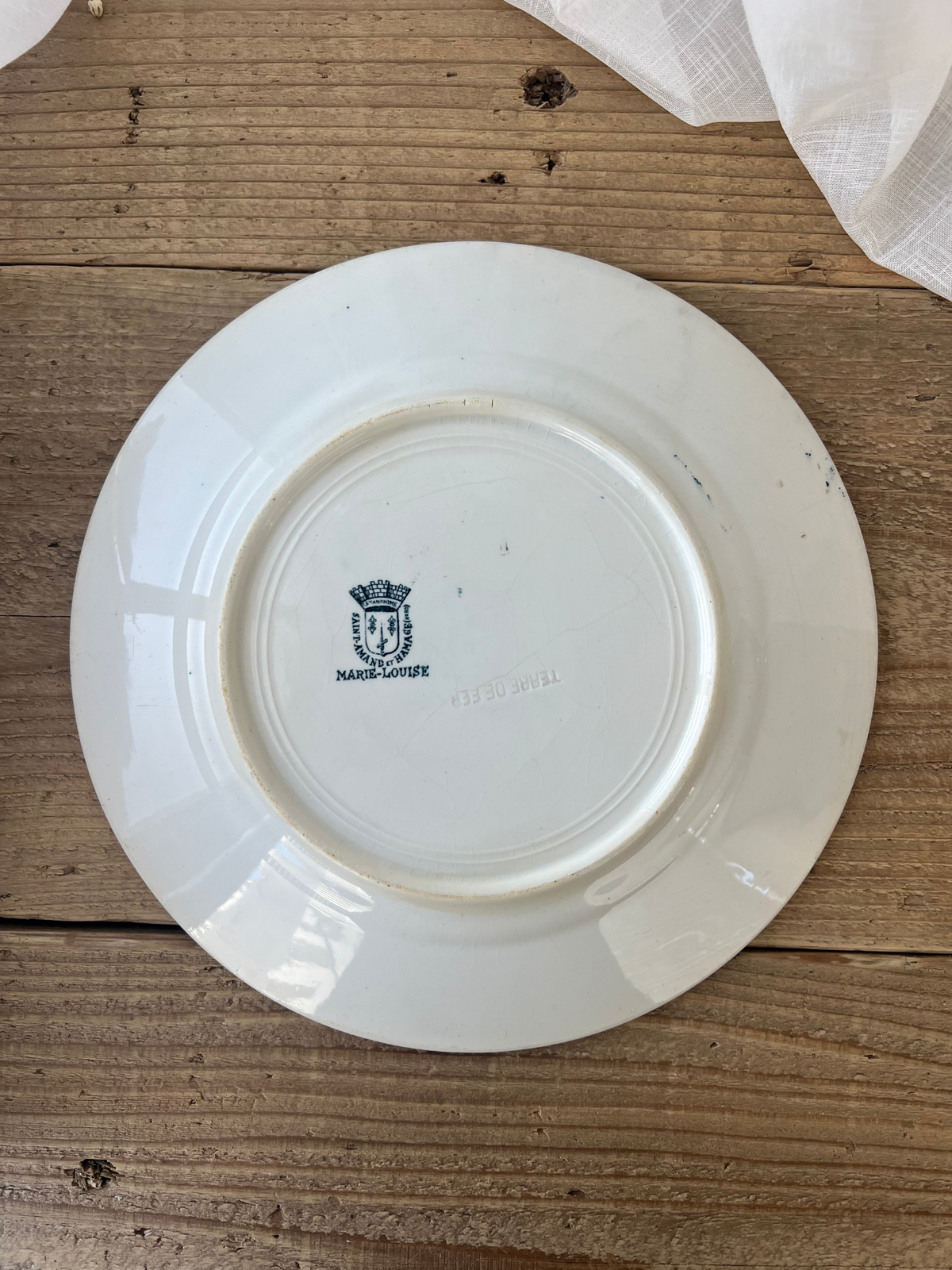 SAINT AMAND HAMAGE Marie-Louise Plate 23cm｜サンタマン エ アマージュ マリールイーズ