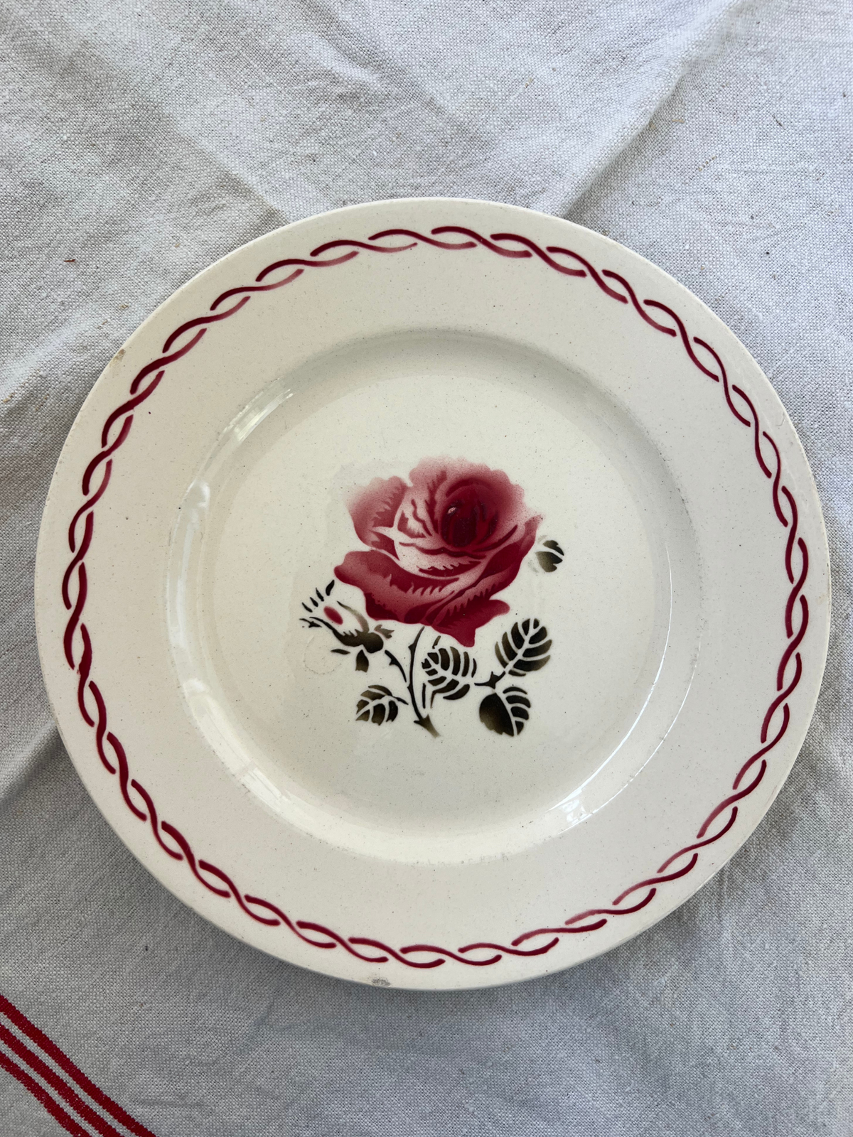Floral Dessert Plates Set of 4 19-20cm｜フローラル デザートプレート 4枚セット